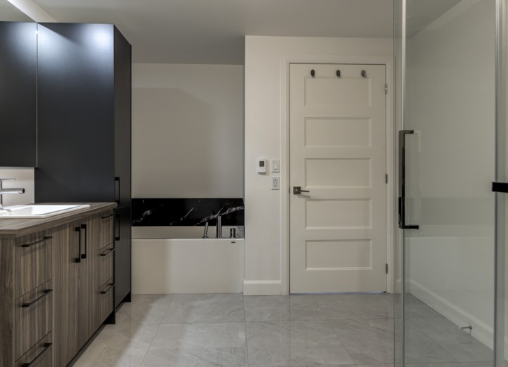 2023 Unité modèle Construction Lemay Fleury Victoriaville Salle de bain