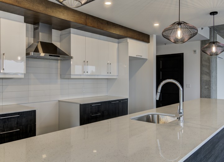 2023 Unité modèle Quartier distinction Victoriaville Cuisine