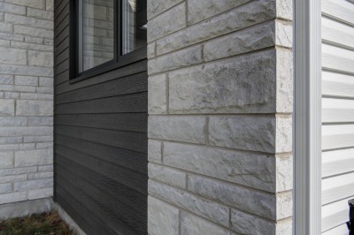 Maison modèle 2023 Constructions GL Revêtements extérieurs